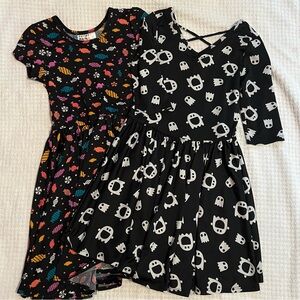 Girls Dot Dot Smile Halloween Dress Bundle - Size 5/6